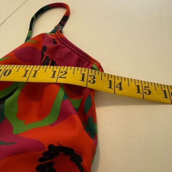 Sanctuary Savage Gardener Shirted Swimsuit Sz M Beach, Vacation, Pool - Picture 10 of 12